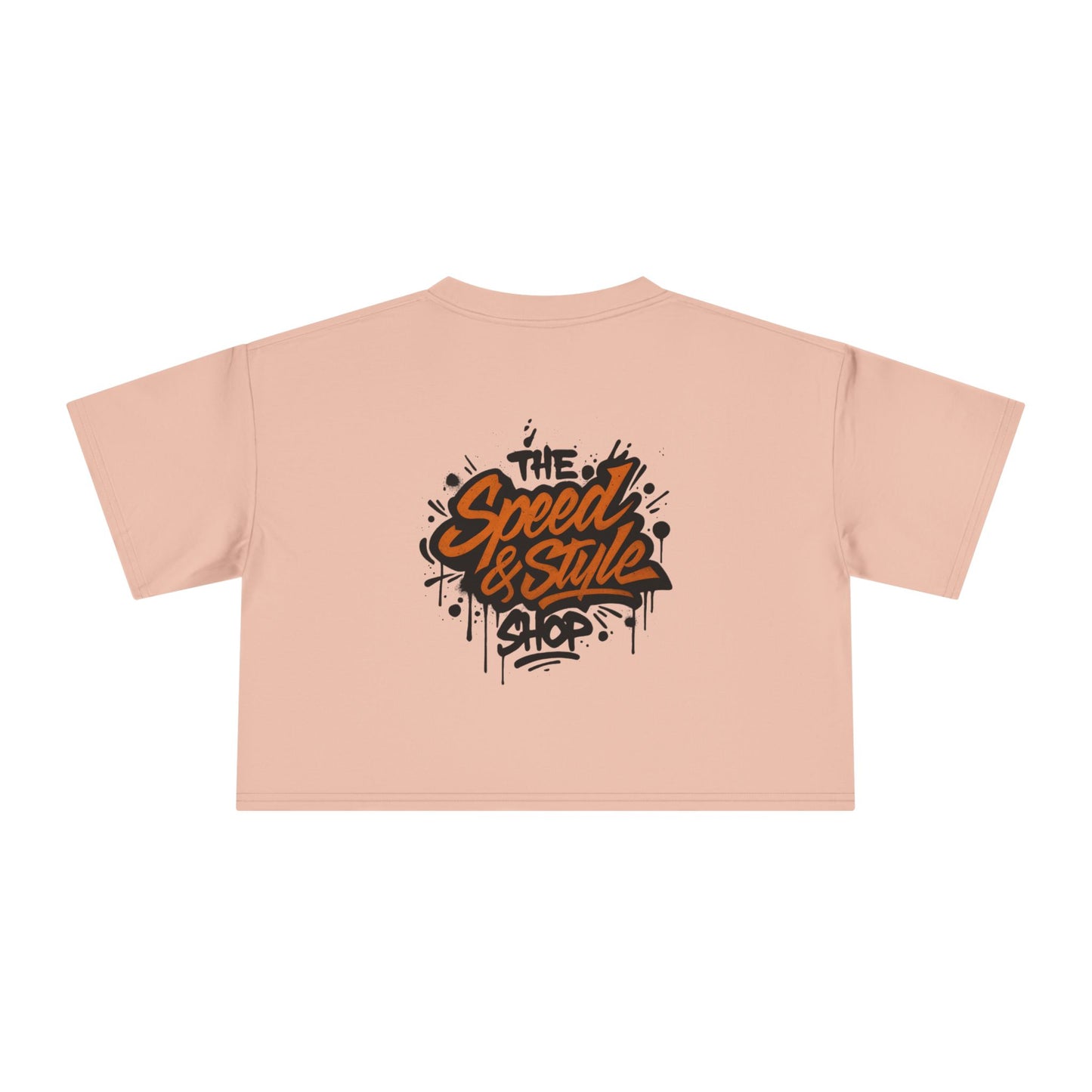 Graffiti Logo Crop Top