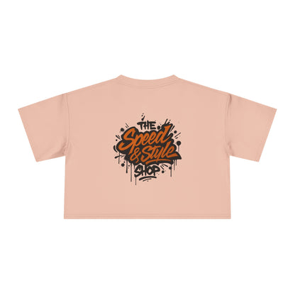 Graffiti Logo Crop Top
