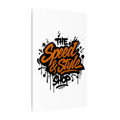 Graffiti Logo Canvas Poster