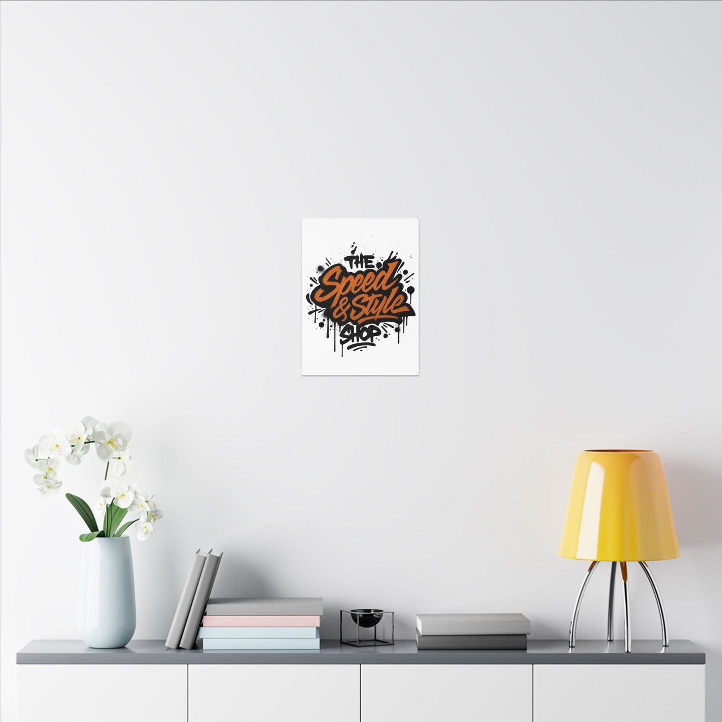 Graffiti Logo Canvas Poster