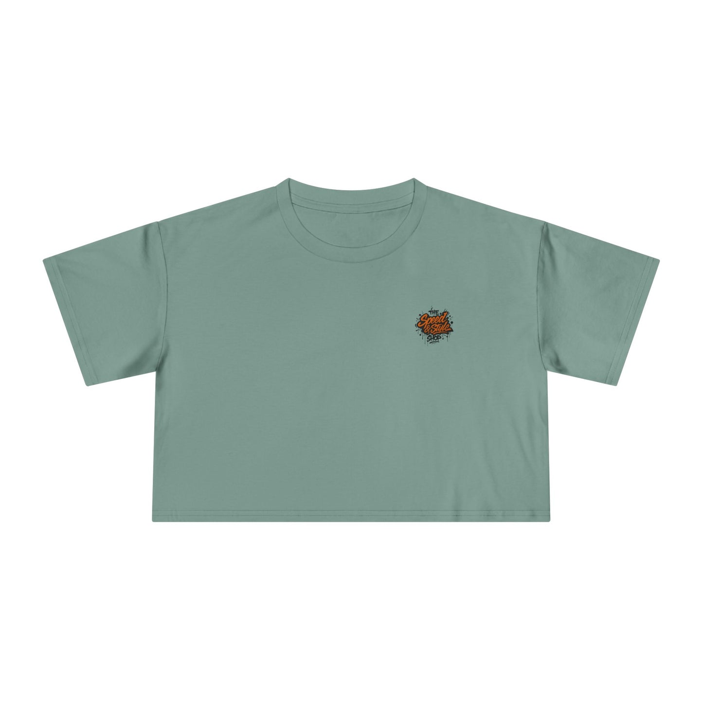 Graffiti Logo Crop Top