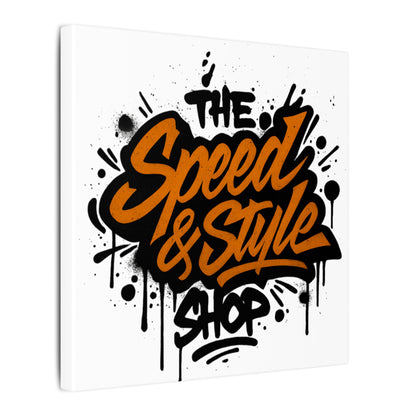 Graffiti Logo Canvas Poster