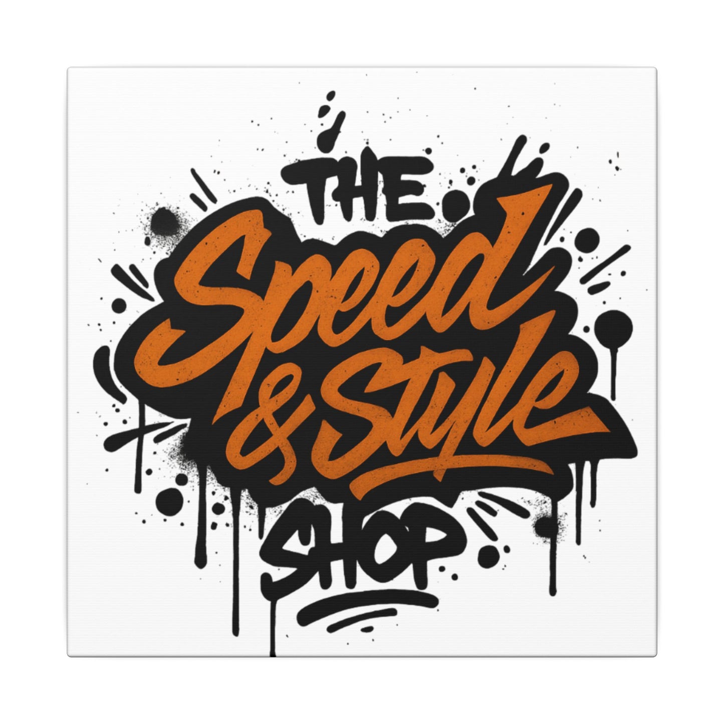 Graffiti Logo Canvas Poster