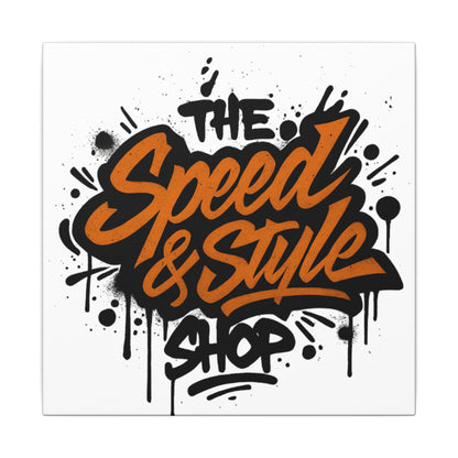 Graffiti Logo Canvas Poster
