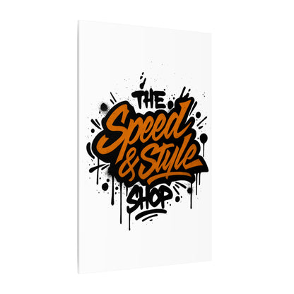 Graffiti Logo Canvas Poster