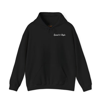 White Logo Hoodie