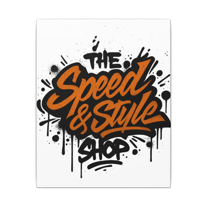 Graffiti Logo Canvas Poster