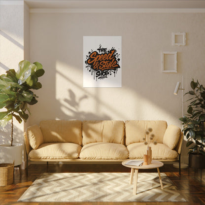 Graffiti Logo Canvas Poster