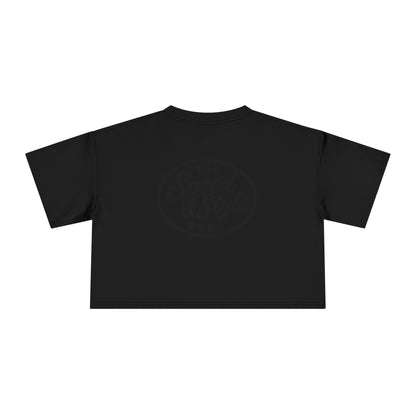 BLACKOUT Crop Top Tee