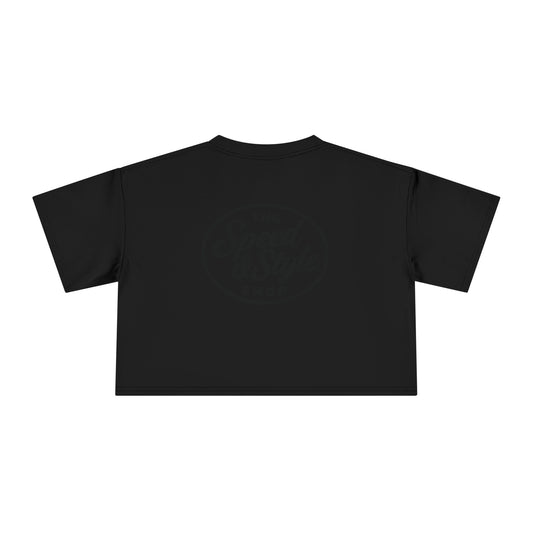 BLACKOUT Crop Top Tee