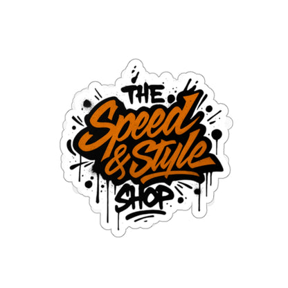 Graffiti Logo Die-Cut Sticker