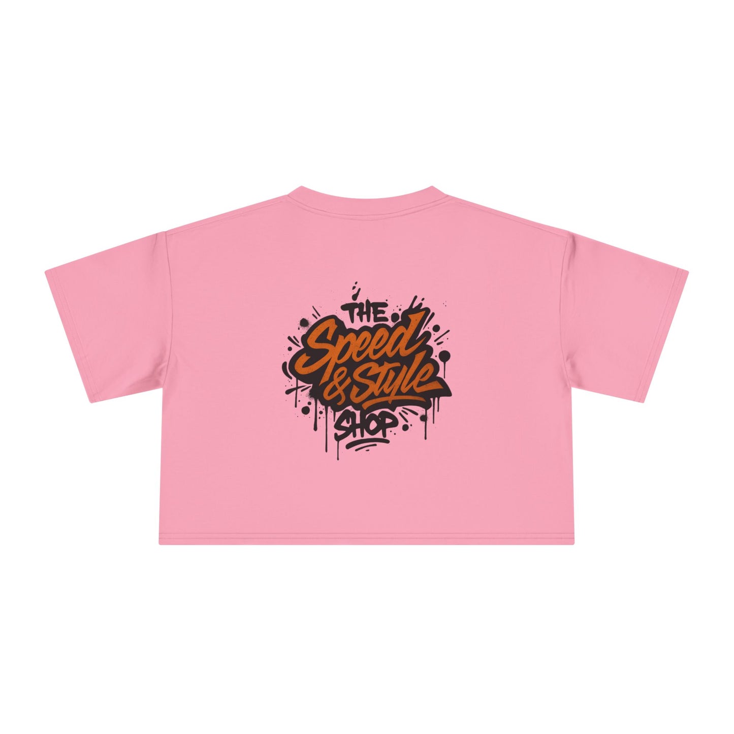 Graffiti Logo Crop Top