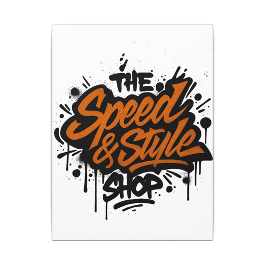 Graffiti Logo Canvas Poster