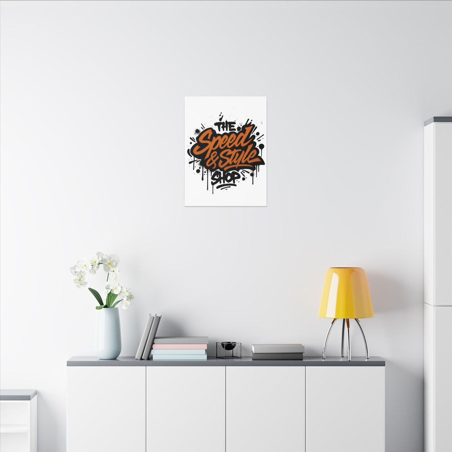 Graffiti Logo Canvas Poster