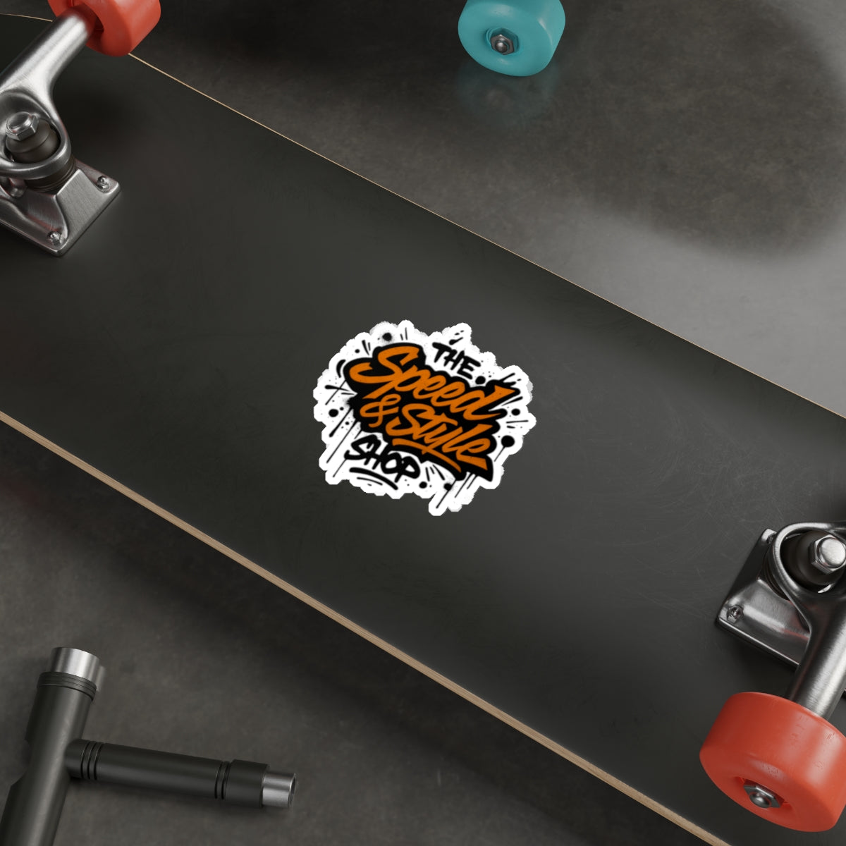 Graffiti Logo Die-Cut Sticker