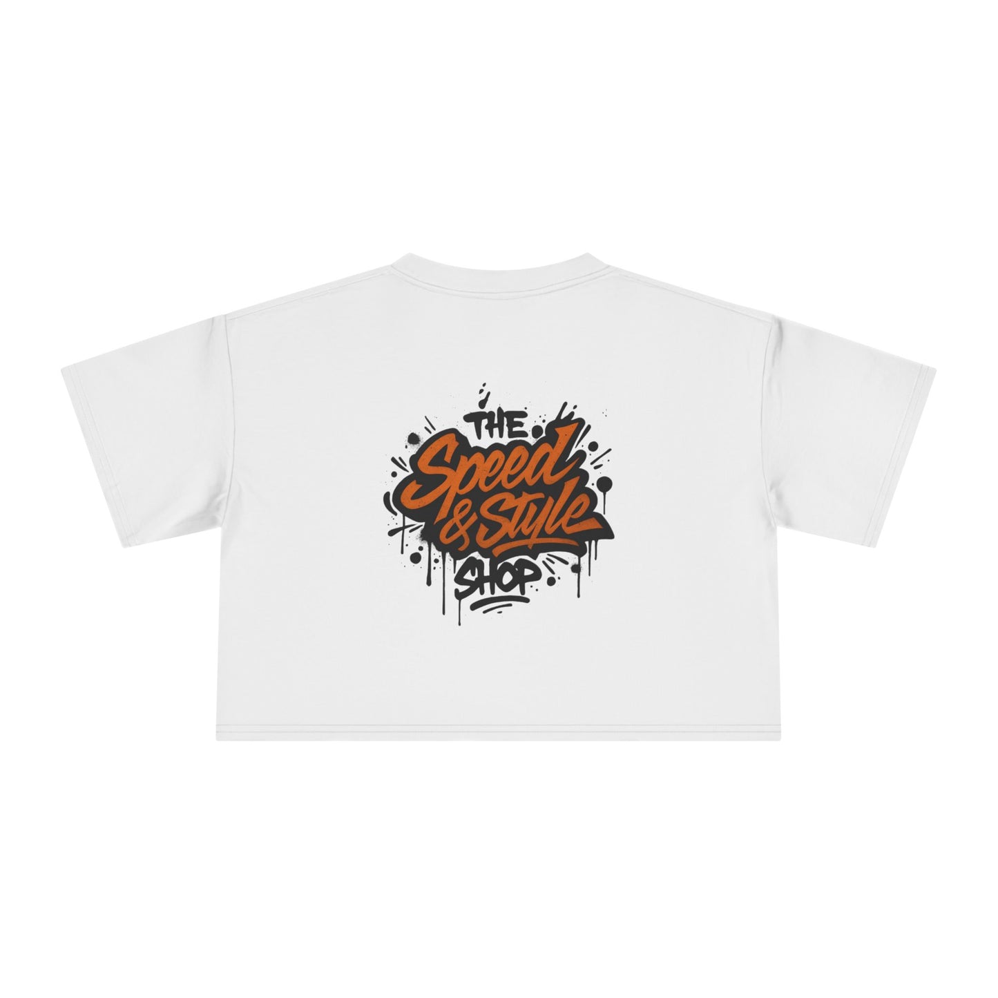 Graffiti Logo Crop Top