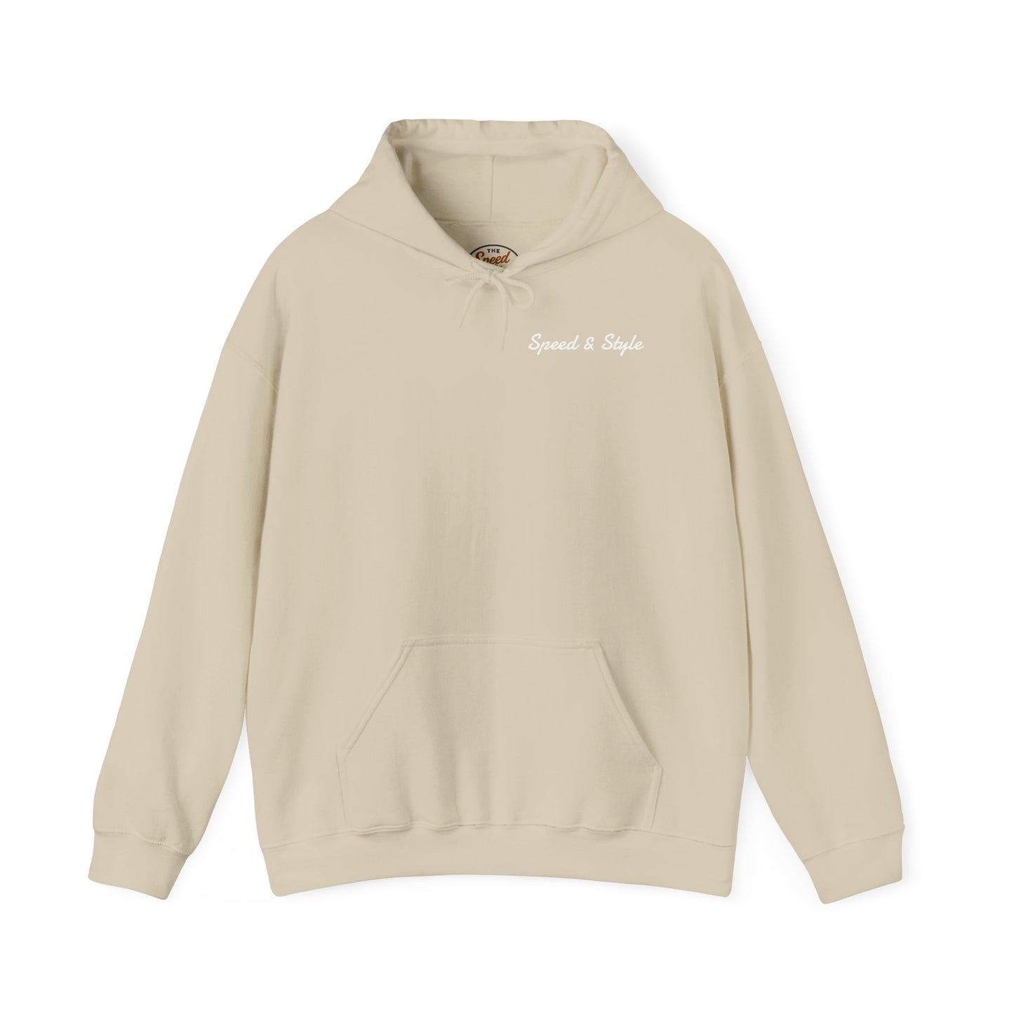 White Logo Hoodie