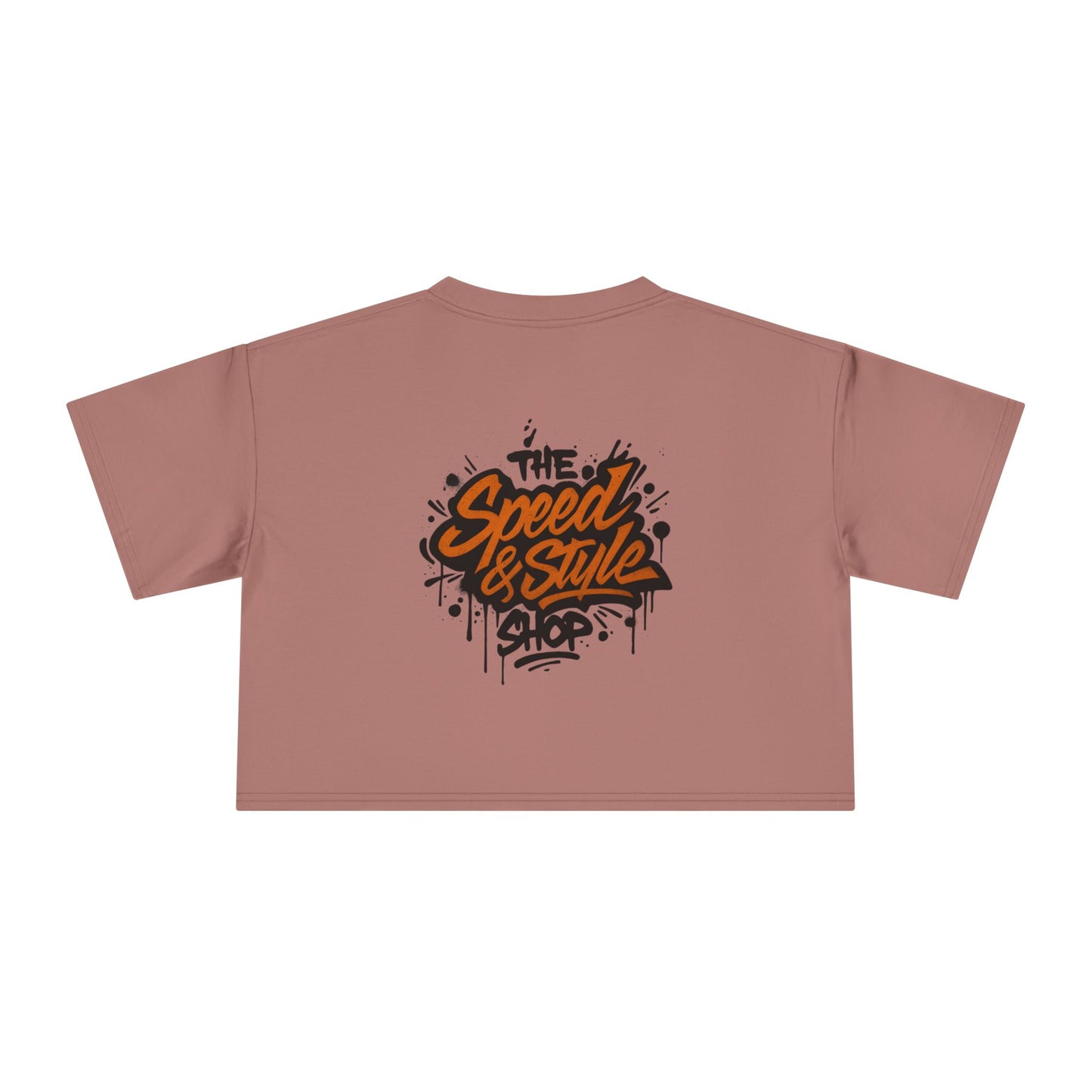 Graffiti Logo Crop Top