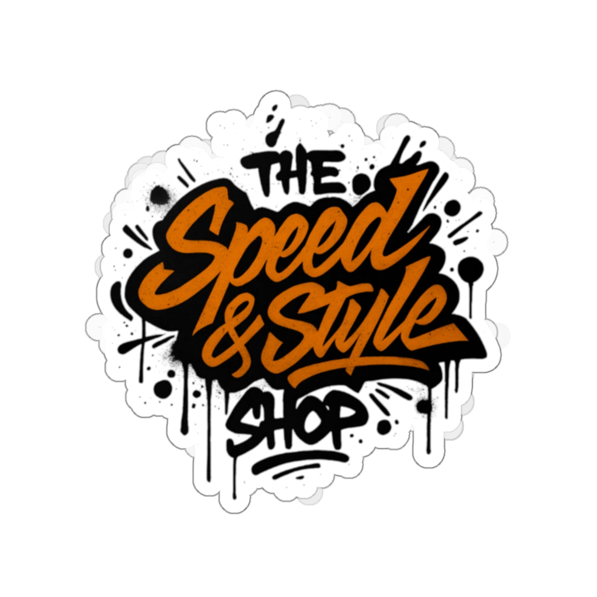 Graffiti Logo Die-Cut Sticker