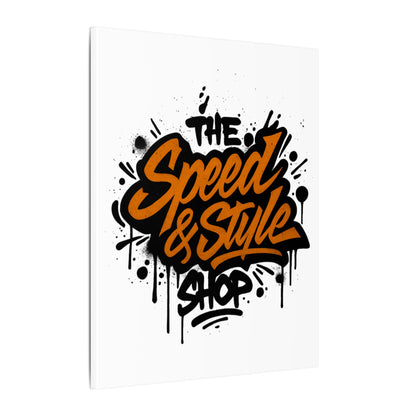 Graffiti Logo Canvas Poster