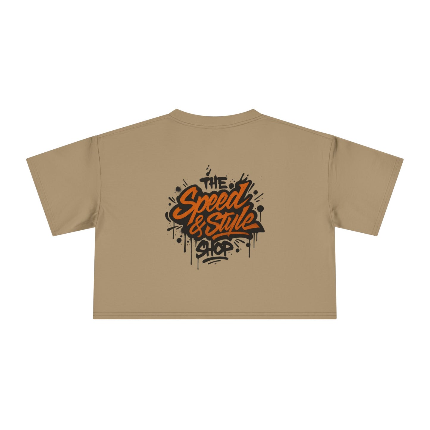 Graffiti Logo Crop Top