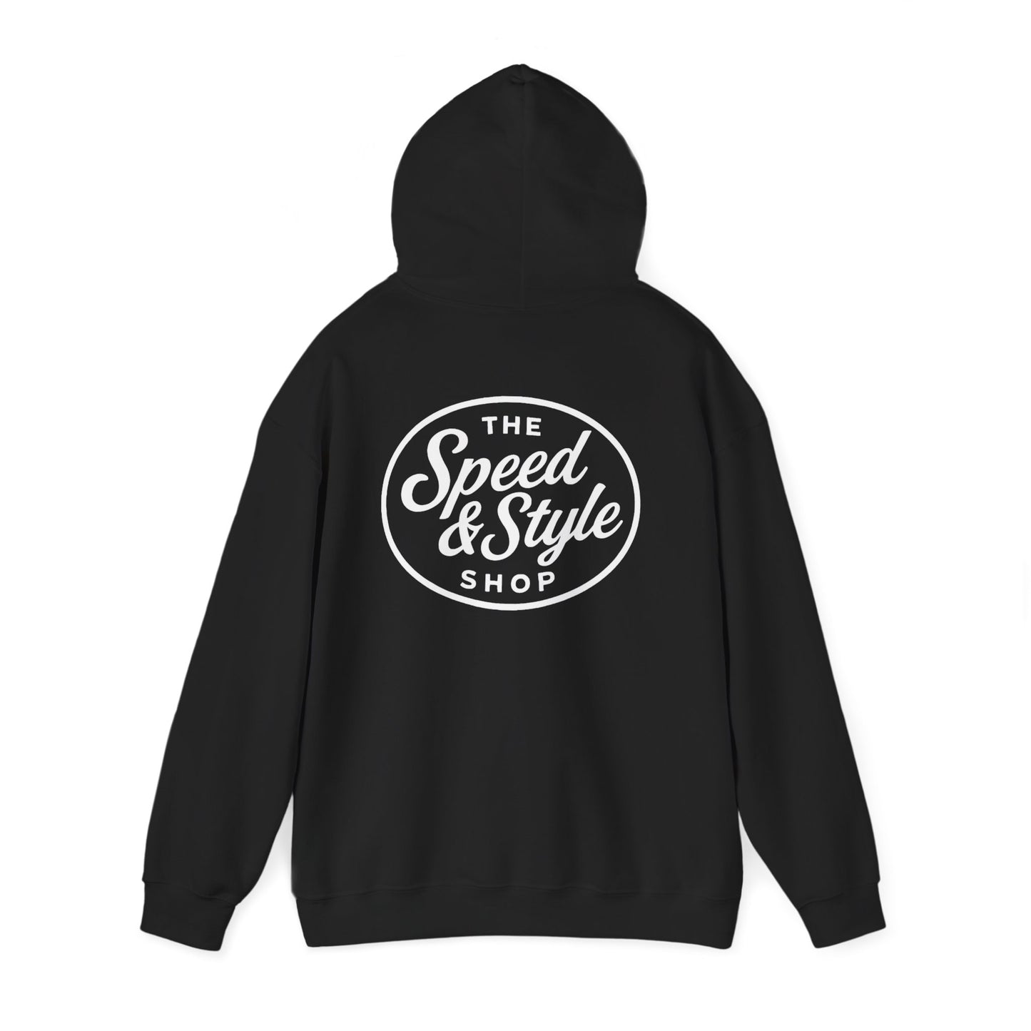 White Logo Hoodie