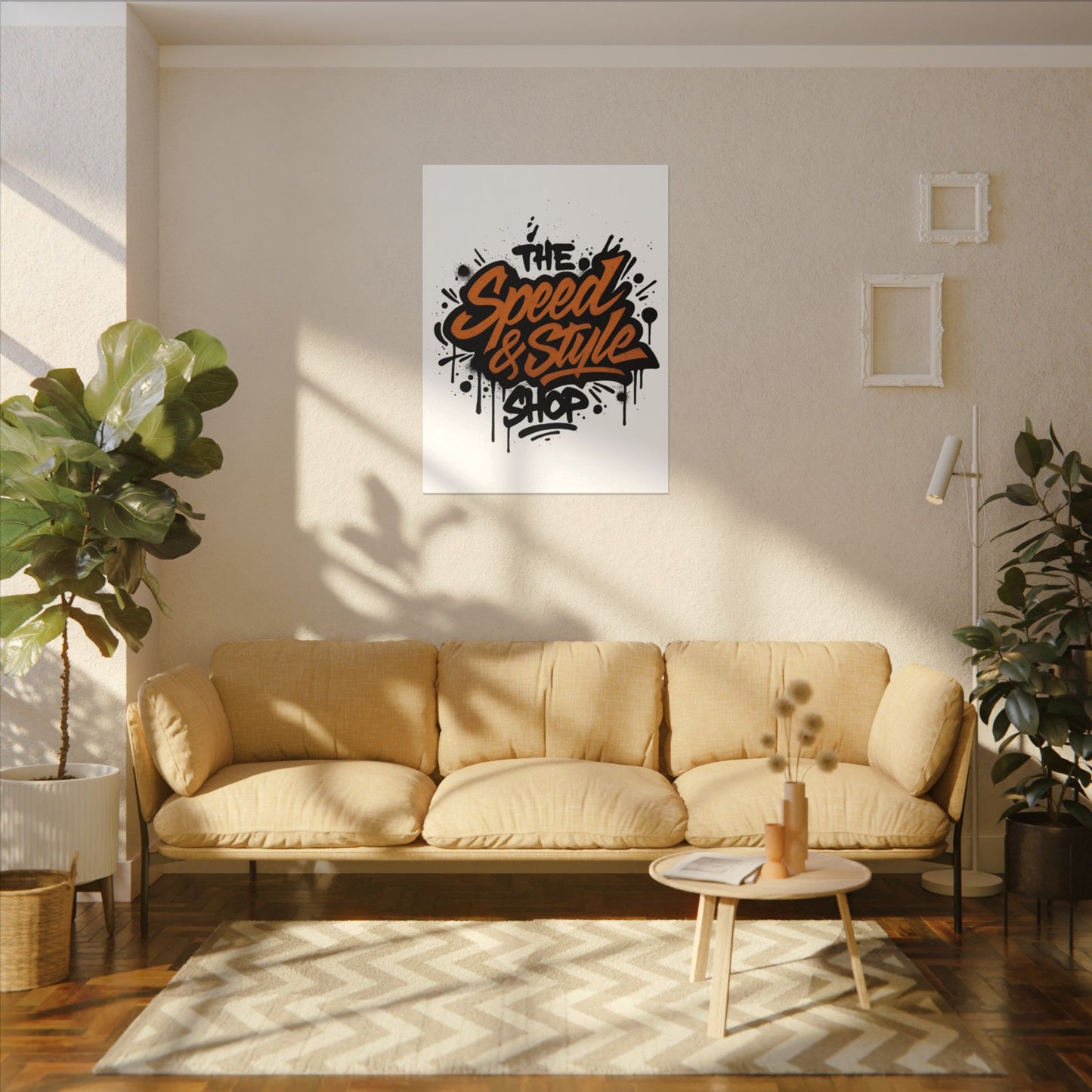 Graffiti Logo Canvas Poster