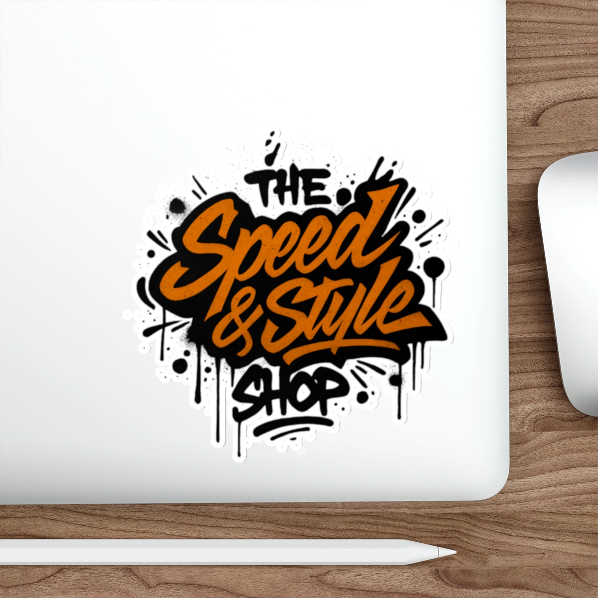 Graffiti Logo Die-Cut Sticker