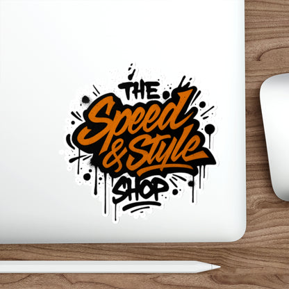 Graffiti Logo Die-Cut Sticker