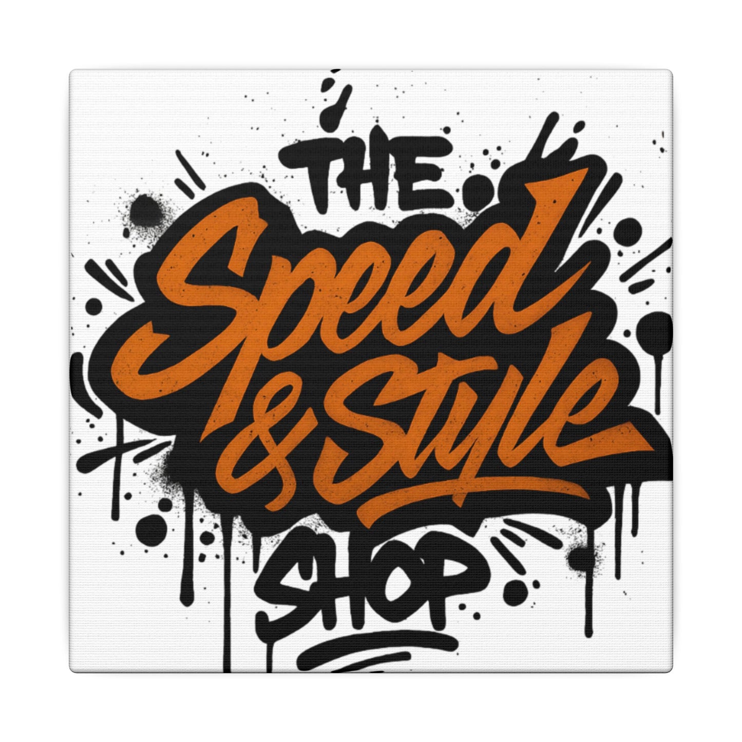 Graffiti Logo Canvas Poster