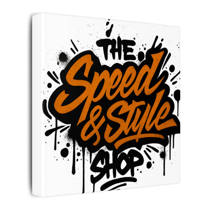 Graffiti Logo Canvas Poster