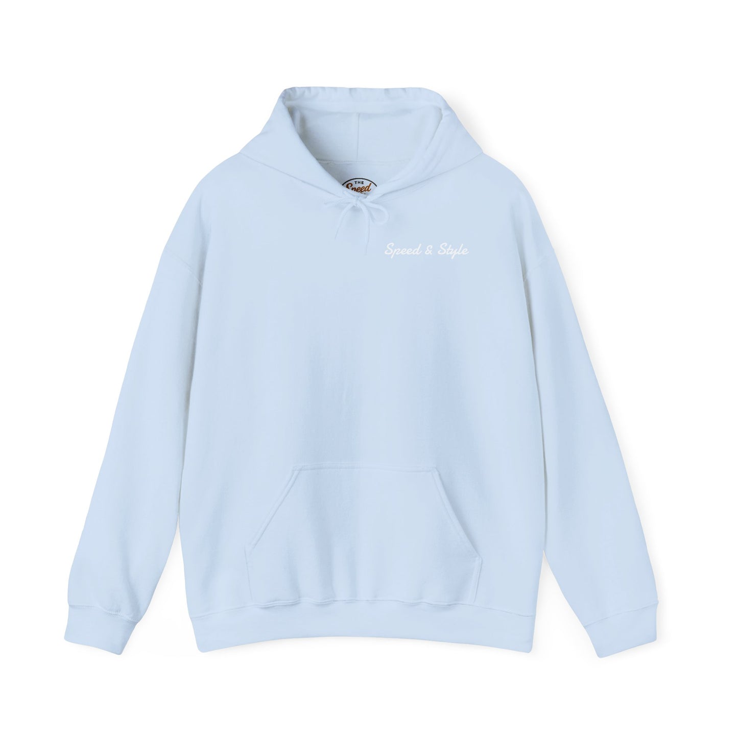 White Logo Hoodie