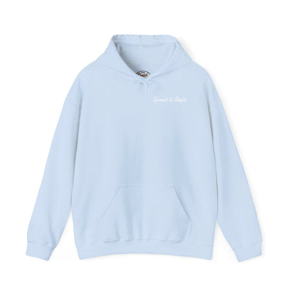 White Logo Hoodie