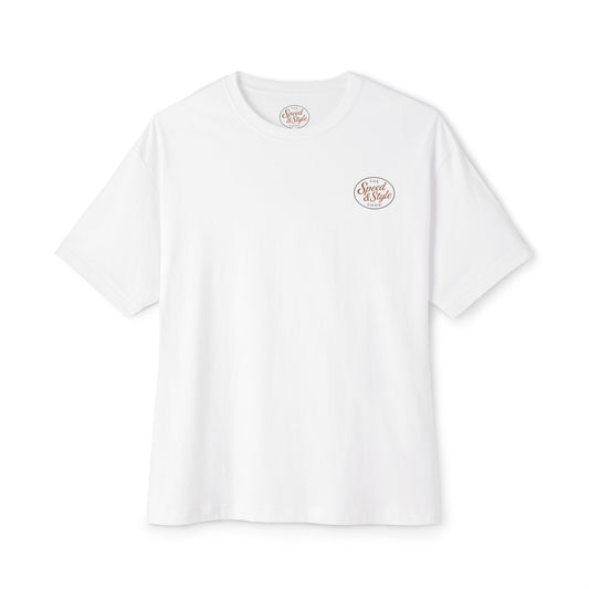 Scale Distortion Logo Oversized Tee