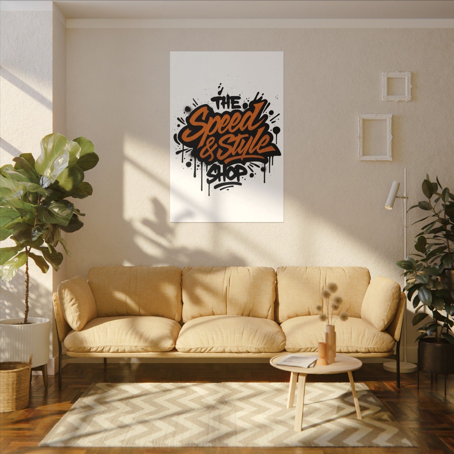 Graffiti Logo Canvas Poster