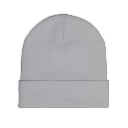 Embroidered Logo Knit Beanie