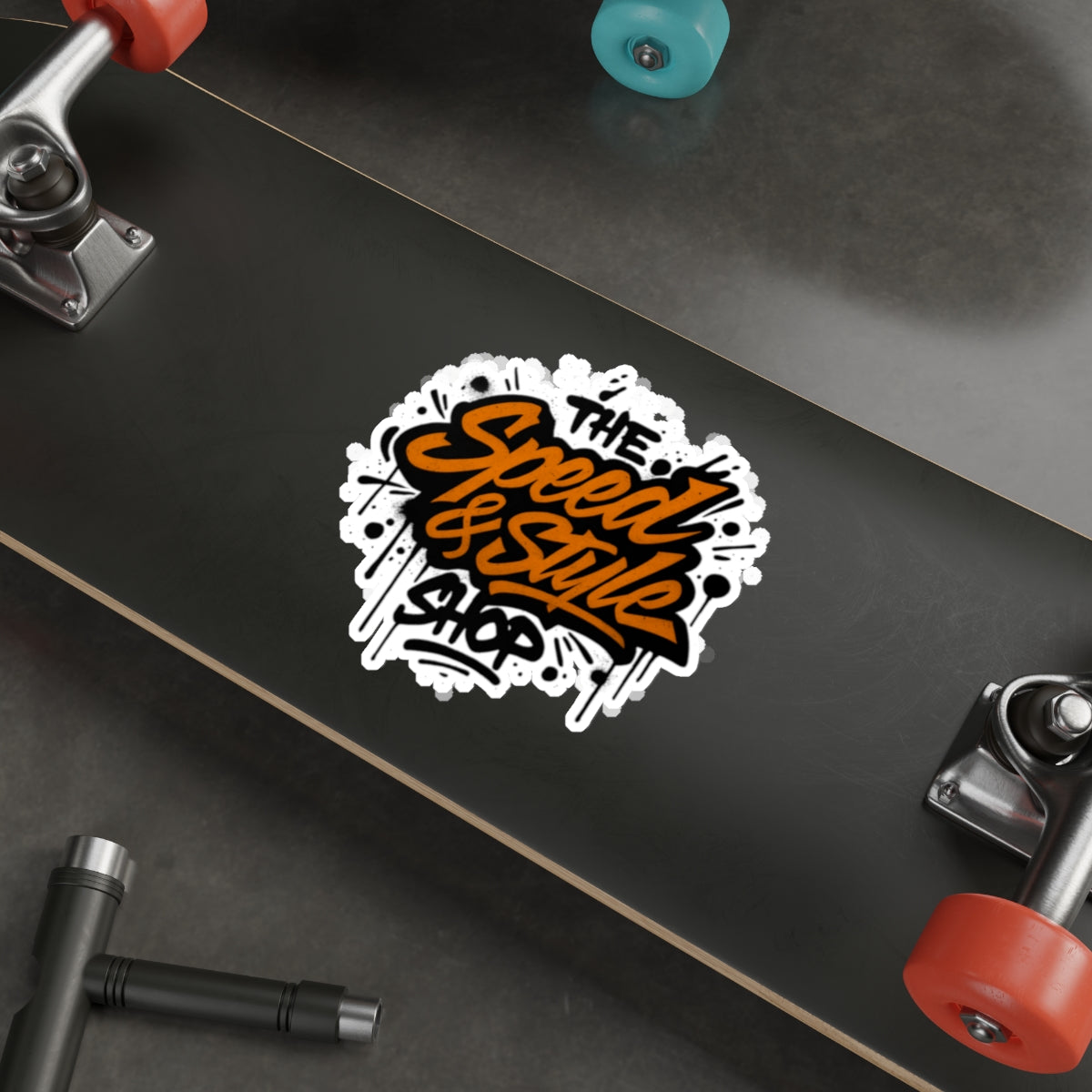 Graffiti Logo Die-Cut Sticker