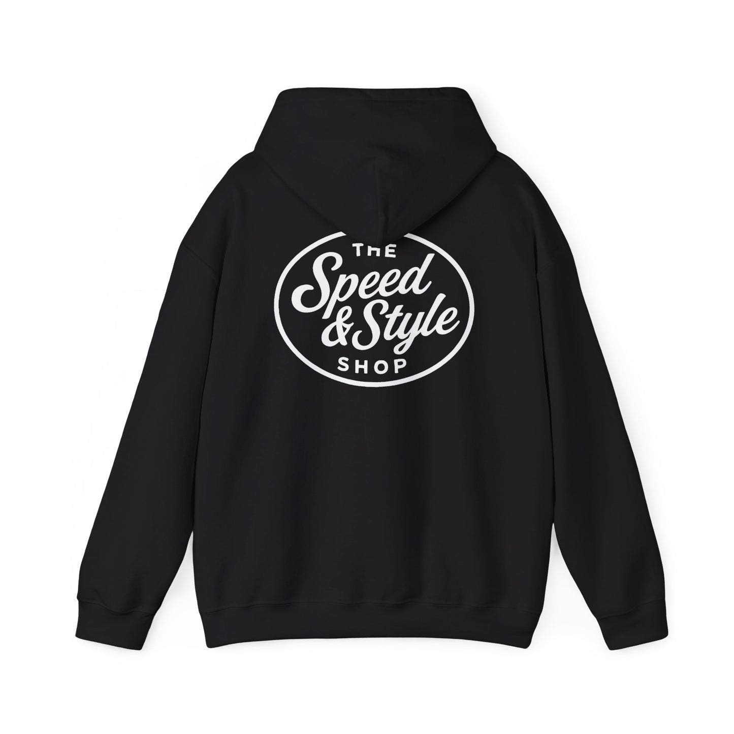White Logo Hoodie