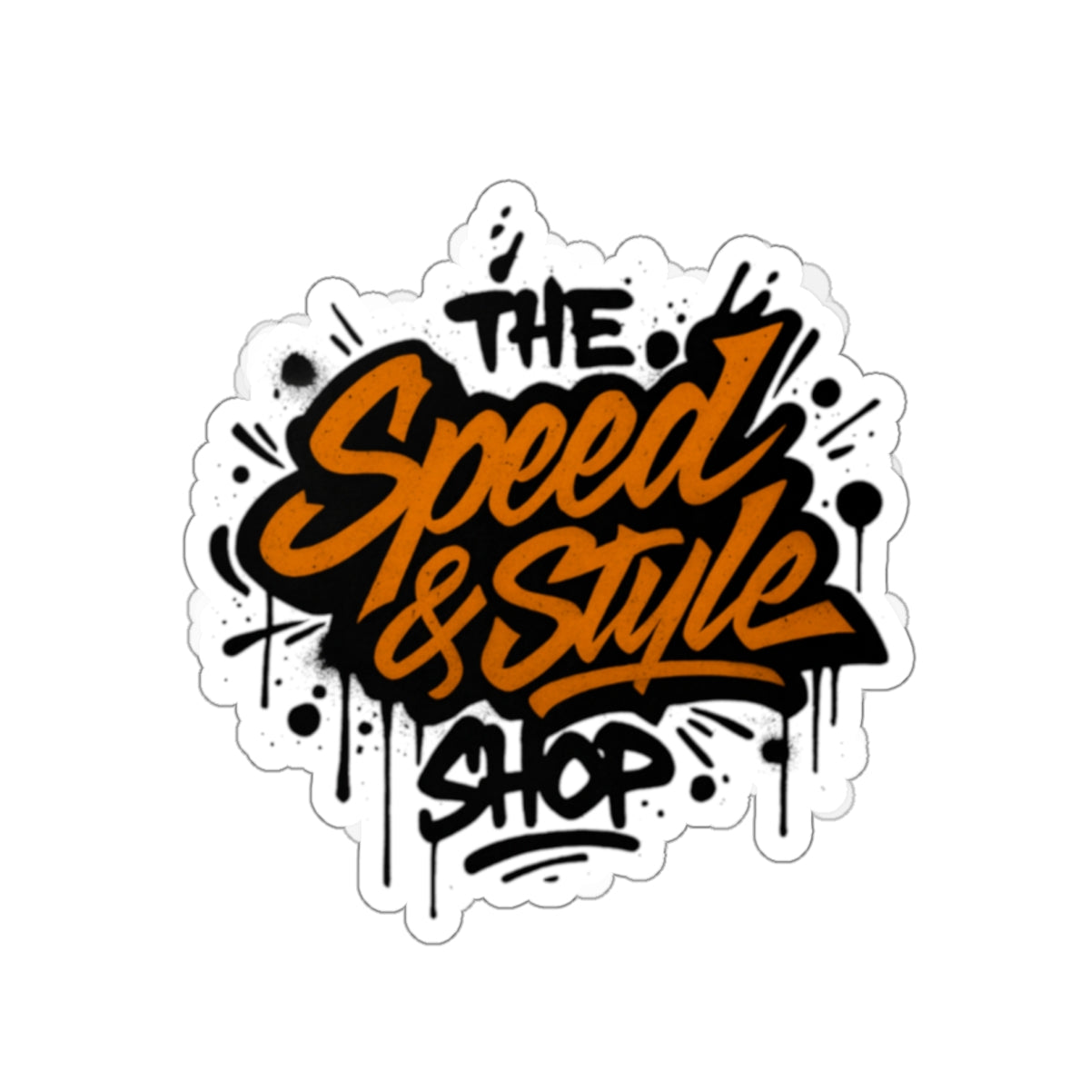 Graffiti Logo Die-Cut Sticker