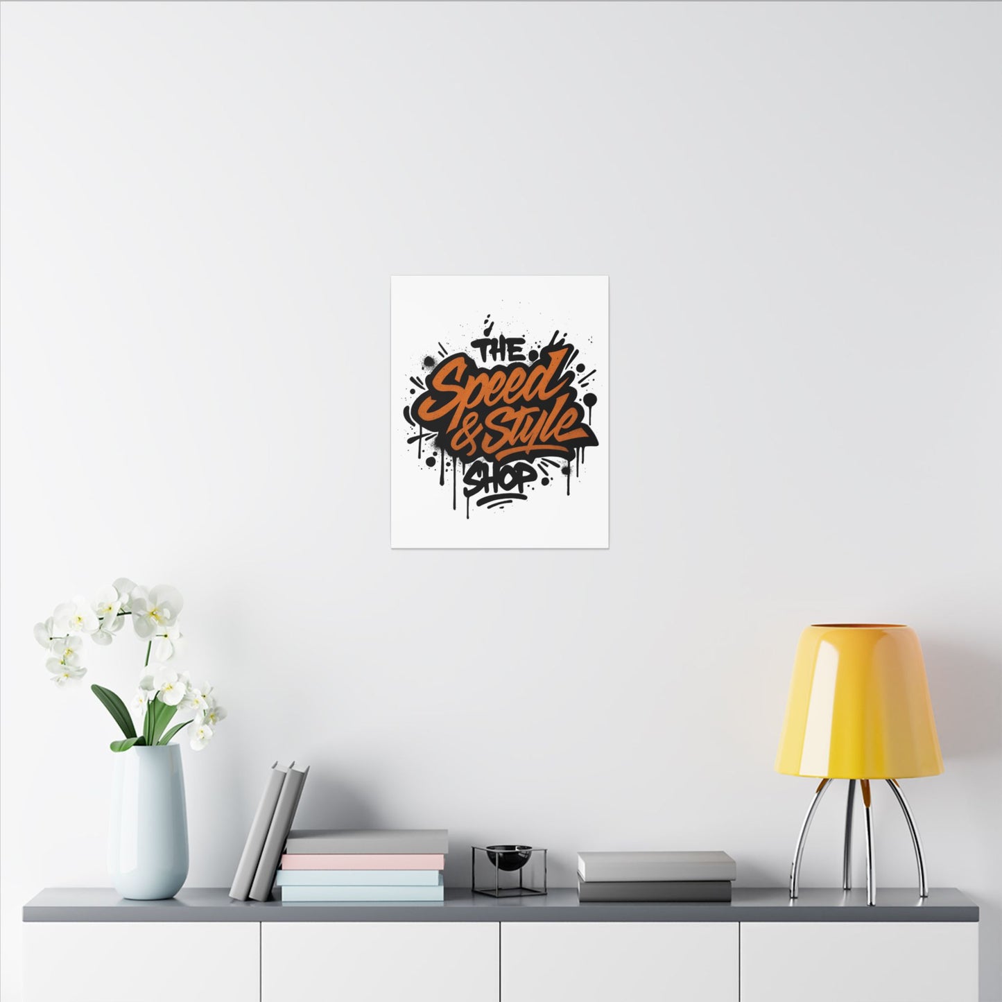 Graffiti Logo Canvas Poster