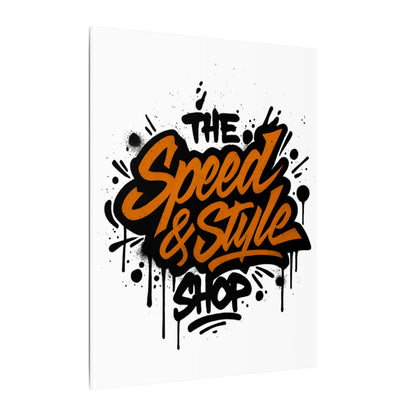 Graffiti Logo Canvas Poster