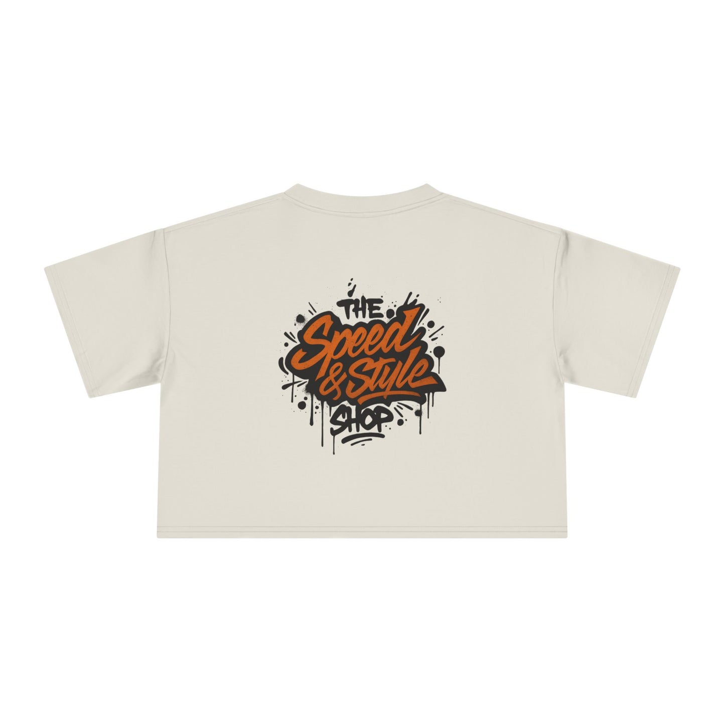 Graffiti Logo Crop Top