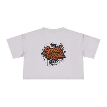 Graffiti Logo Crop Top