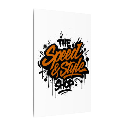 Graffiti Logo Canvas Poster
