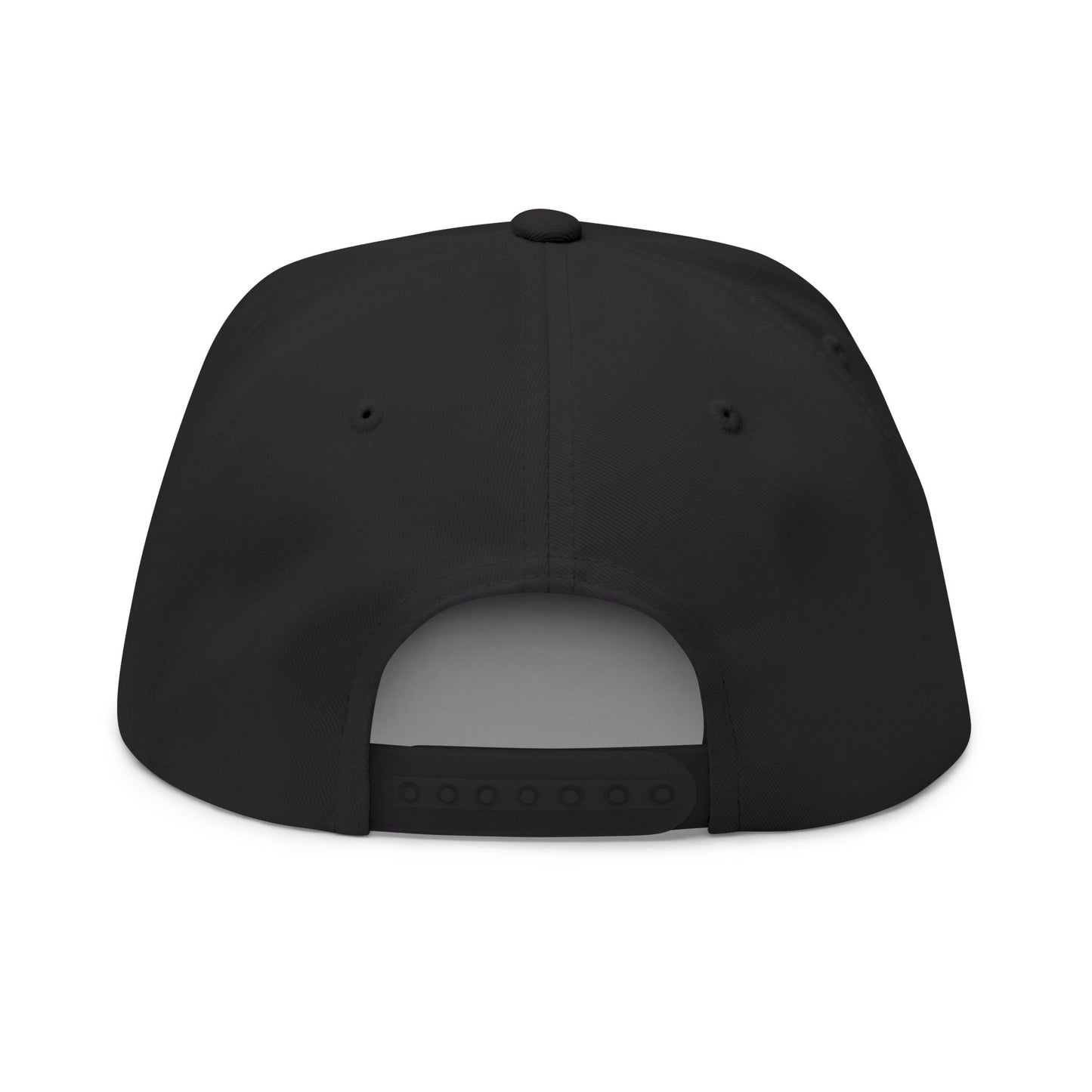 BLACKOUT Embroidered Flat Bill Hat