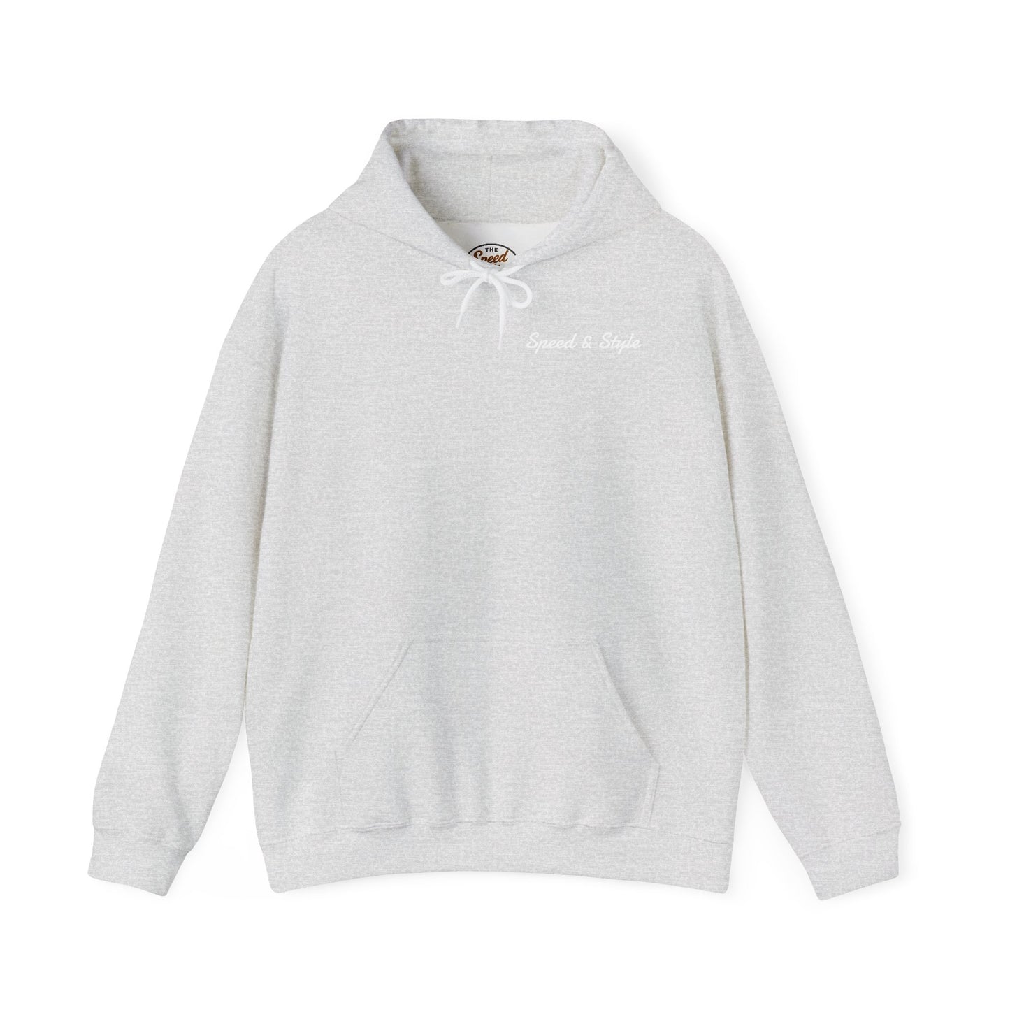 White Logo Hoodie