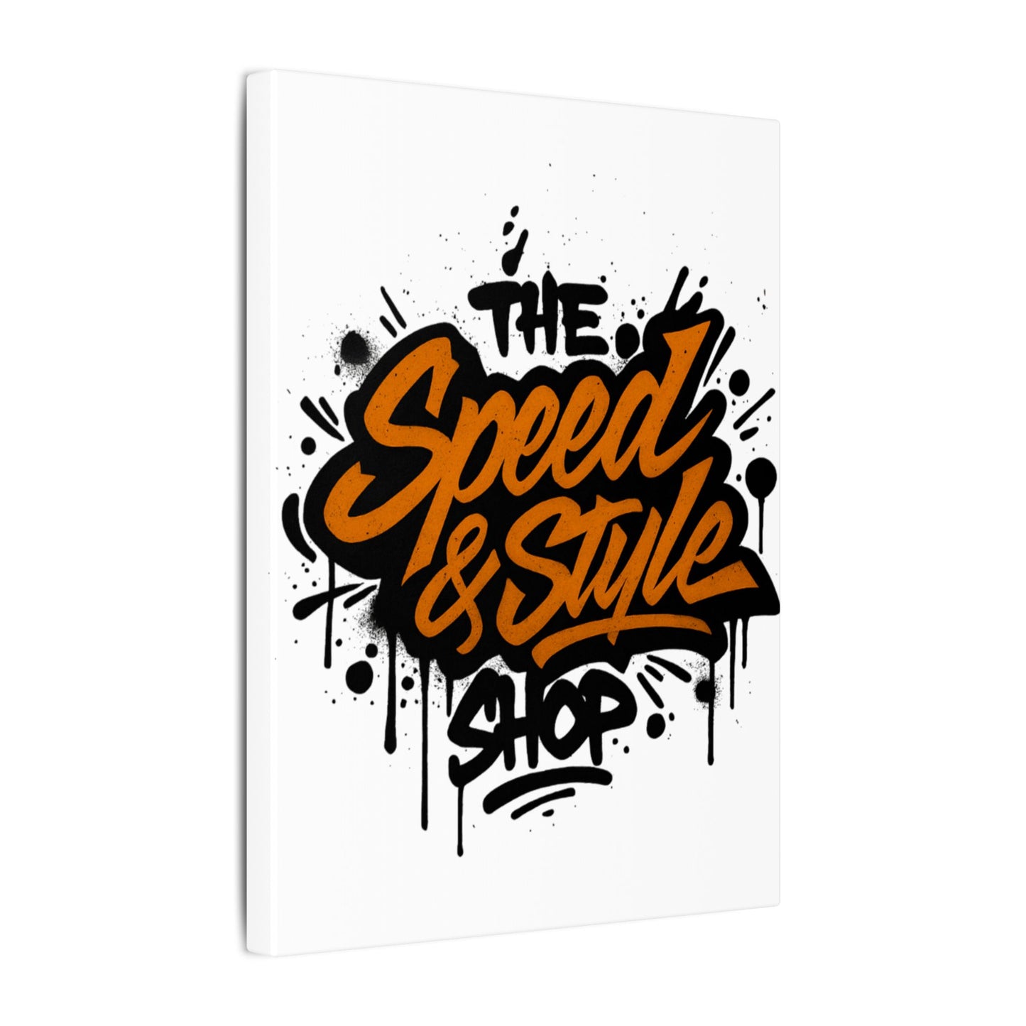 Graffiti Logo Canvas Poster