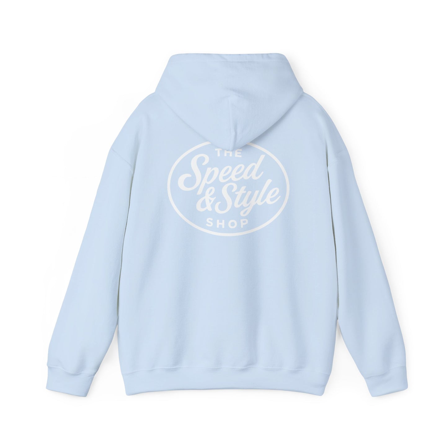 White Logo Hoodie