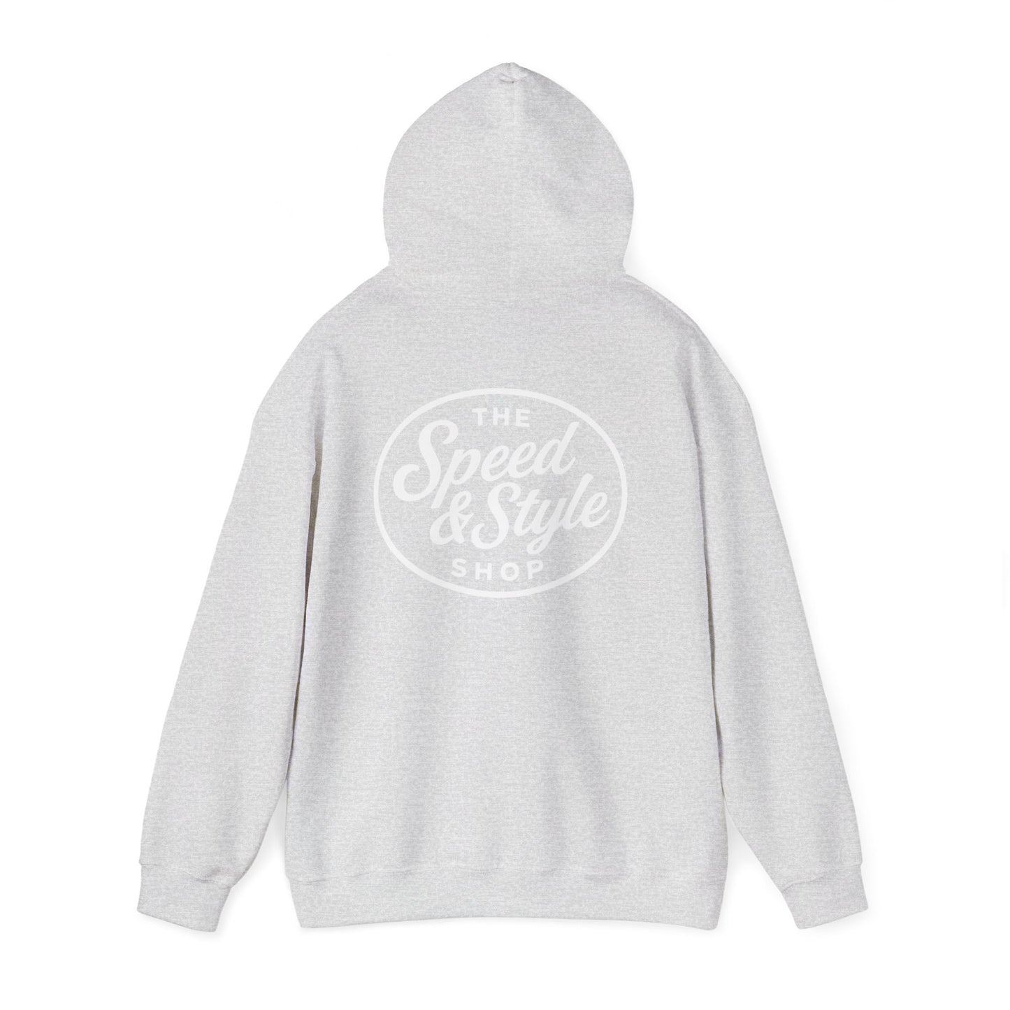 White Logo Hoodie