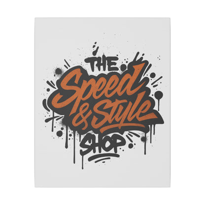 Graffiti Logo Canvas Poster